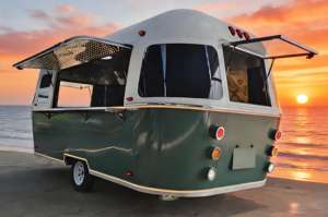 รถเข็นข้าวเหนียวมะม่วงไทยพร้อมเตาต้มมะพร้าวหวานและหม้อต้มต้มกะทิสำหรับไก่ย่างเสียบไม้ - Product Image 6