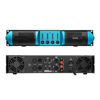 Amplificateur de puissance professionnel 4 canaux 2U pour montage en rack, 4x800W classe D 8 ohms pour système de sonorisation de scène, DJ, KTV