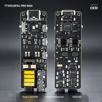 Module amplificateur de casque USB-C professionnel, double CS43198 PCM 768kHz DSD256, DAC HiFi équilibré 4,4 mm, Plug&Play Android IOS
