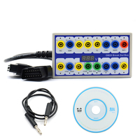 Süper oto araba OBD 2 motor analizörü kırmak kutusu teşhis tarayıcı konektörü kamyonlar için 1-Year protokolü dedektörü araçları OBD/OBDII