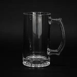 Glassware Mugs Hot Sale Bar Glassware Glass Round Cup For Beer Mug Glass Custom Whisky Cup 480ml