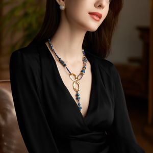 CBBA-1627 สร้อยคอประดับลูกปัดแฟชั่น เครื่องประดับที่หรูหราและมีสไตล์ - Product Image 3