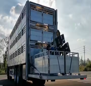 Low Priced 3-Axis 13m Long Steel <b>Truck</b> <b>Flatbed</b> Trailer with 150kg Payload 1530x670x930mm Dimensions Electrophoretic Paint Sale! - Product Image 6