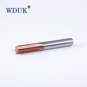 High Performance 55HRC Straight Flute Carbide <strong>Reamer</strong> for Vertical Milling WDUK Custom Tungsten Steel Hole Finishing <strong>Tool</strong> - Product Image 2
