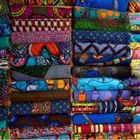 Nouveau motif de tissu parapluie au design tendance, imprimé wax africain, imprimé hollandais, brocart, tissé en trame, uni, type fil peigné