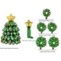 Ballon Arbre de Noël Gonflable Géant - Arbre Colonne 3D de 8 à 12 pieds pour Affichages de Noël en Centres Commerciaux, Magasins et Extérieurs (Certifié CE, B...
