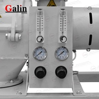 Équipement de tamisage électrostatique entièrement automatique et manuel pour revêtement en poudre et système de recyclage automatique, machine vibrante pour acrylique CE