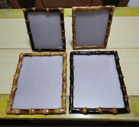 Cadres photo en bambou et en bois, cadres de table en bois, cadres sur mesure