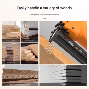 Clavadora Neumática Inalámbrica Industrial F30 de Acero Inoxidable para Madera con Batería de Litio - Product Image 3