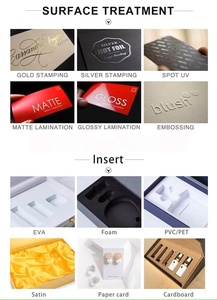 Boîte à fermeture magnétique avec logo de marque personnalisé, couleur, lamination mate, doublure en éponge pour emballage cadeau d'eau de parfum, 2 miniatures - Product Image 5
