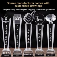 Trophée Hengyue en cristal étoile à cinq branches, médaille d'honneur pour événements sportifs, base innovante, ornement sculpté et gravé, souvenir