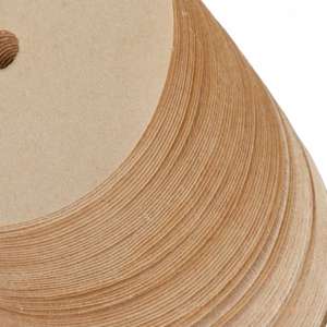 Prix compétitif, 100 pièces de papier filtre brun perforé jetable pour cafetière <span class=keywords><strong>Stanley</strong></span> 48 oz - Product Image 2