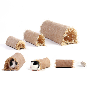 Estera de hierba para mascotas pequeña transpirable moderna y fresca, hámster, conejillo de indias, conejo, estera de descanso, almohadilla, túnel planeador de azúcar, juguete - Product Image 5