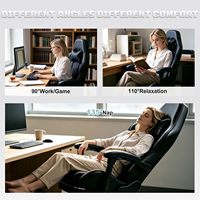 Vente directe d'usine, chaise de jeu, chaise d'ordinateur de haute qualité, chaise de bureau E-Sport PC avec soutien lombaire