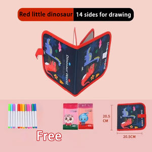 للبيع بالجملة 6/10/صفحات ، لوحة سحرية ، كتب أنشطة للأطفال قابلة للمسح بالألوان ، رسم جرافيتي - Product Image 6