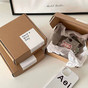 Kraft Paper <strong>Gift</strong> Boxes Eco-Friendly Recyclable Packaging for Small <strong>Gifts</strong>, Jewelry, Party Favors - Product Image 3