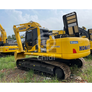 Excavadoras de segunda mano de 24 toneladas usadas Komatsu PC240LC originales PC200 PC210LC PC220 PC230 PC240 PC300 en stock para la venta - Product Image 1