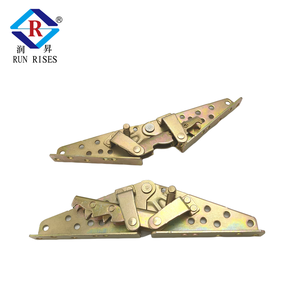 C07 Durable Zinc Acabado Hierro Sofá Cama Conversión Bisagra Resorte de <span class=keywords><strong>torsión</strong></span> Captura DE SEGURIDAD Montaje fijo para almacenamiento de sofá a cama - Product Image 5
