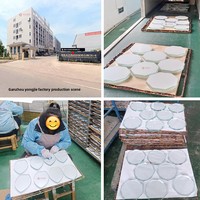 Vente directe usine – Supports de table vierges en cristal artificiel à motifs géométriques, prêts pour la sublimation par transfert thermique – Cristaux personnalisés