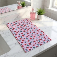 Factory Wholesale Custom 100% Cotton Digital Printing Towel Soft Comfortable Absorbent Vivid Eco-friendly Home Towel