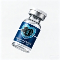 Autocollants de peptides à motif personnalisé pour la perte de poids et la jeunesse, flacons de 2 ml, 5 ml, 10 ml