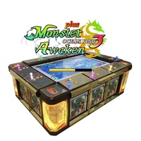 Table de jeu de pêche OCEAN King 3 Monster Awaken, machines de jeu de pêche, 110V/220V, écran LCD 47/55/85 pouces, 3 à 10 joueurs, anglais