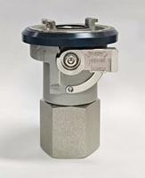 Raccord rapide à rupture sèche en acier inoxydable