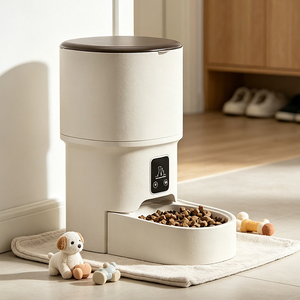 เครื่องให้อาหารสัตว์เลี้ยงอัตโนมัติ ควบคุมผ่านแอพ Wifi พร้อมกล้องในตัว - Product Image 1
