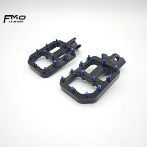 ขาเหยียบ CNC สีฟ้าใหม่ของ FMO สำหรับจักรยานไฟฟ้า Tuttio Soleil01 พร้อมชุดติดตั้ง อุปกรณ์เสริมสำหรับมอเตอร์ไซค์ - Product Image 3