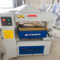 Raboteuse industrielle robuste 7,5 kW, largeur de rabotage 830 mm, tête de coupe hélicoïdale, pour le travail du bois, raboteuse à une face