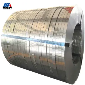 Zinc Coated Hot Dipped Galvanized Steel Narrow Strip Coils For Air Conditioning Duct