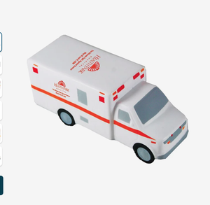 Regalos Personalizados <span class=keywords><strong>de</strong></span> Ambulancia para Aliviar el Estrés, Juguete Antiestrés <span class=keywords><strong>de</strong></span> Vehículo <span class=keywords><strong>de</strong></span> Emergencia con Logotipo Impreso, Regalo al por Mayor - Product Image 1