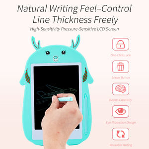 แท็บเล็ตเขียนแบบดิจิตอล LCD ขนาด 12 นิ้ว พกพาสะดวก วัสดุ ABS รับประกัน 1 ปี ปรับแต่งได้ แผ่นเขียนน้ำหนักเบา - Product Image 4