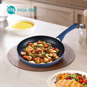 winningstar Cross-border Daily Cooking <b>Pan</b> Set with Bakelite <b>Handle</b>, High Temperature Resistant Non-stick Frying <b>Pan</b> (Two Pieces - Product Image 4