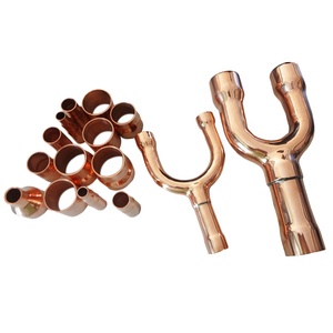 Kits de joints de branches Y avec isolation kits de refnet de tuyaux en cuivre pour VRF GREE climatisation kits de refnet en cuivre climatiseur - Product Image 3