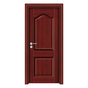 Puertas de madera MDF personalizadas Puertas de madera de melamina modernas Villa Dormitorios Habitaciones Puertas de madera - Product Image 6