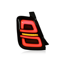 Lampu Belakang LED KGKB untuk Fiat 500 312 2005-2018 Upgrade DRL Lampu Rem Sein Sequential Plug & Play