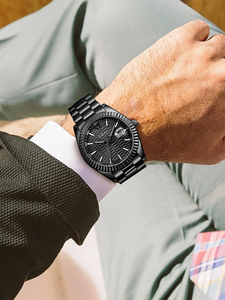 Reloj TOMI T304 de Alta Calidad para Hombre, Reloj Elegante para Negocios, Correa de Acero Inoxidable Premium, Reloj de Pulsera de Cuarzo para Hombre - Product Image 2