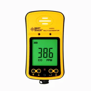 Analyseur de gaz détecteur de monoxyde de carbone co compteur détecteur de gaz D'hydrothion H2S Sulfure D'hydrogène testeur Moniteur rechargeable Alarme