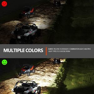 Siêu sáng RGB LED thanh ánh sáng 8-55 inch off-road Kit với DRL lái xe làm việc ánh sáng cho 4x4 UTV ATV Xe tải SUV offroad mái núi - Product Image 2