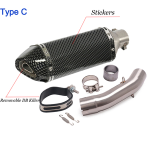 Pour KTM250 <span class=keywords><strong>KTM</strong></span> DUKE 250 <span class=keywords><strong>390</strong></span> KTM390 <span class=keywords><strong>Adventure</strong></span> ADV 2020 <span class=keywords><strong>2021</strong></span> KTM125 <span class=keywords><strong>2021</strong></span> système d'échappement de moto tuyau d'échappement à lien central - Product Image 2