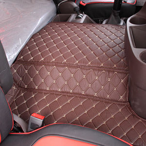 Diseño de lujo Tamaño personalizado Camión Tractor Semirremolque <span class=keywords><strong>Interior</strong></span> Cuero Alfombrilla de piso envolvente completo Volvo 760 - Product Image 4