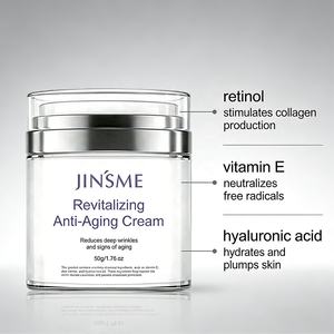 Crème visage anti-rides sans parfum, marque privée OEM, à l'acide hyaluronique, hydratant anti-âge pour peaux matures - Product Image 3