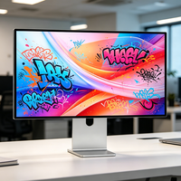 Moniteurs de jeu professionnels 4K 5K sans bordure de 27 pouces 600 nit, moniteurs LCD de bureau OEM en gros directement de l'usine