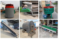 Machine à charbon de bois nouvelle énergie à petite échelle moteur de fabricant de briquettes de sciure de bois de biomasse écologique pour la tige de maïs de bouse de vache