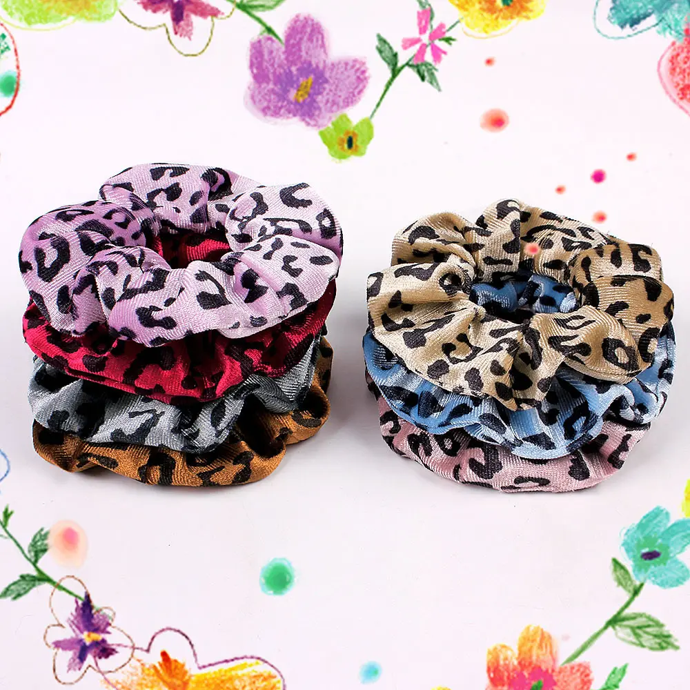 Custom Logo Fashion Oversized Silk Satin Women Scrunchies Hair Ties Elastic Hair bands Big Large Hair Scrunchies