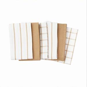 Serviettes de cuisine personnalisées en gros, chiffons à vaisselle, torchons 100% coton antibactériens - Product Image 3