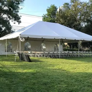 상업용 저렴한 흰색 야외 대형 20ftX30ft 전망대 캐노피 이벤트 결혼식을위한 무거운 의무 캐노피 텐트