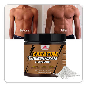 กรดอะมิโนไดอะมิโนอาหารเสริมผงโมโนไฮเดรตขนาดเล็กสำหรับสร้างกล้ามเนื้อฉลากขาว - Product Image 2