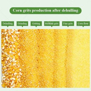 Maíz Samp Meal Grind Degerm Milling Plant Industrial 500 Kg Harina Hacer Molino de maíz Precio de la máquina en Ghana - Product Image 3